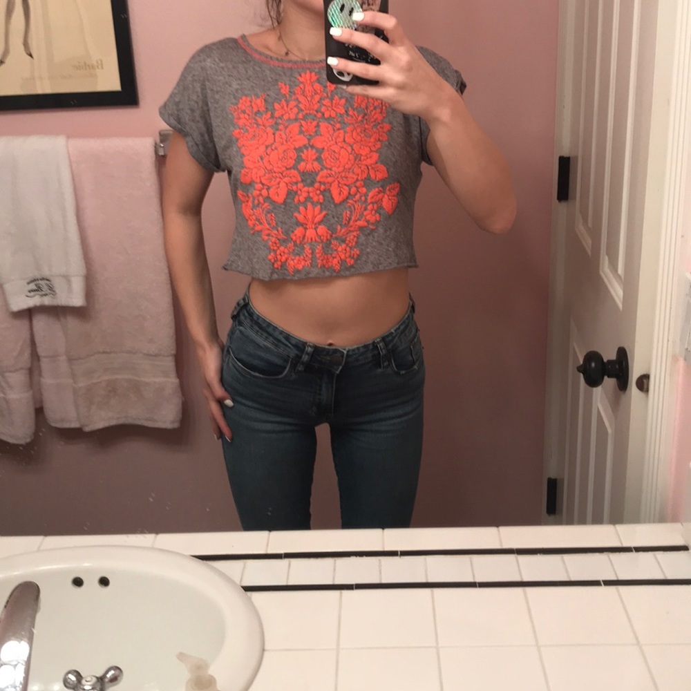 Happening In The Present Crop Top